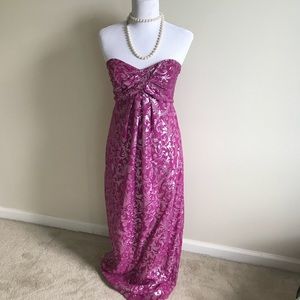 Nicole Miller Collection Strapless Dress